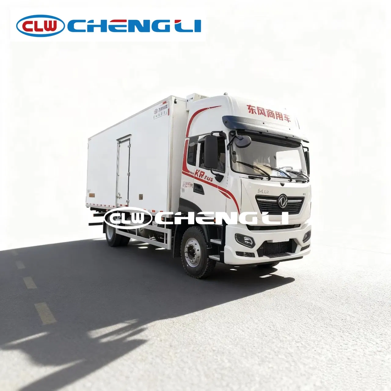 Camion de livraison réfrigéré de transport lourd Dongfeng 4X4 pour la livraison de nourriture pictures & photos