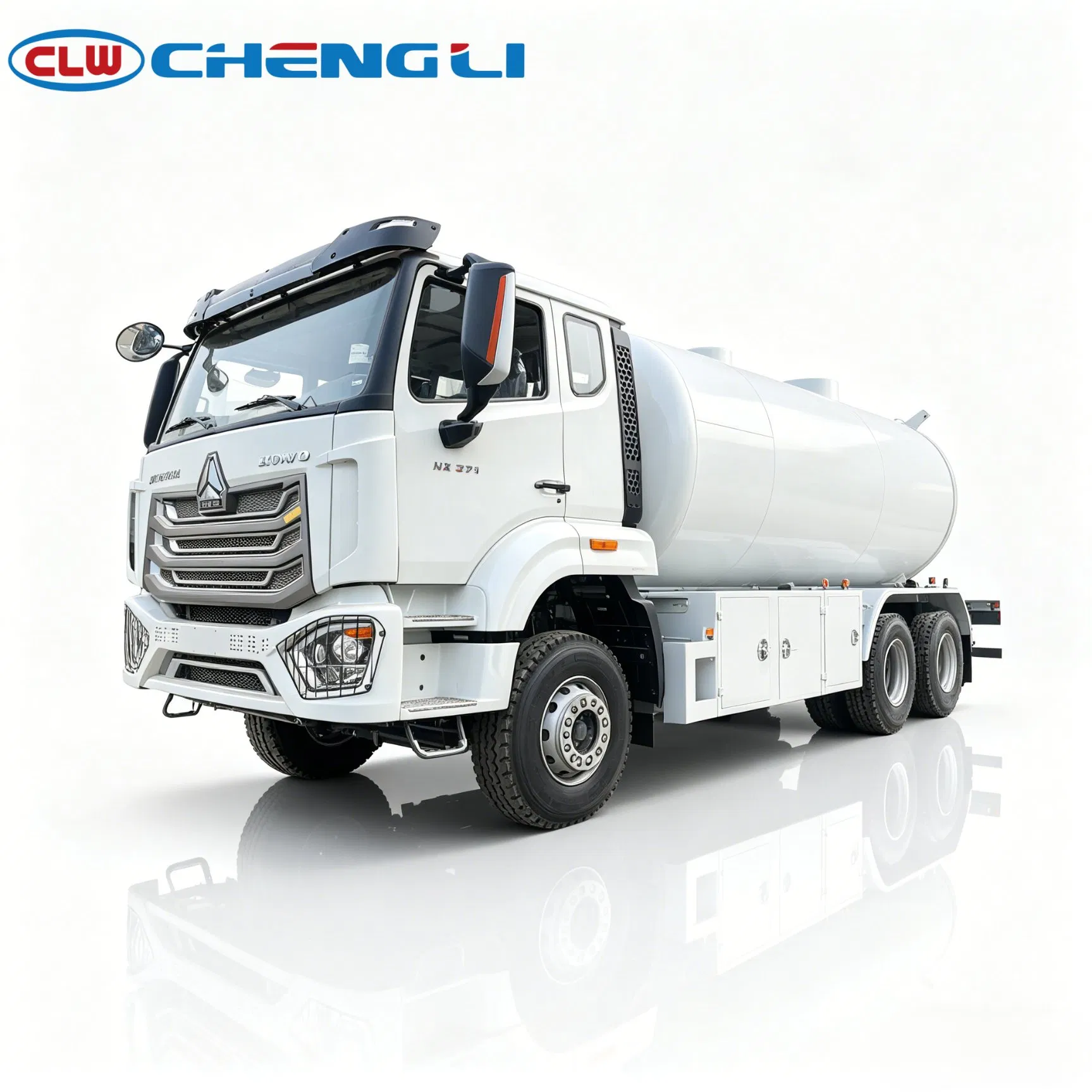 Camion-citerne Bobtail LPG Sinotruk HOWO 4X2, Véhicule mobile de remplissage de cylindres LPG avec pompe et compteur de débit pictures & photos