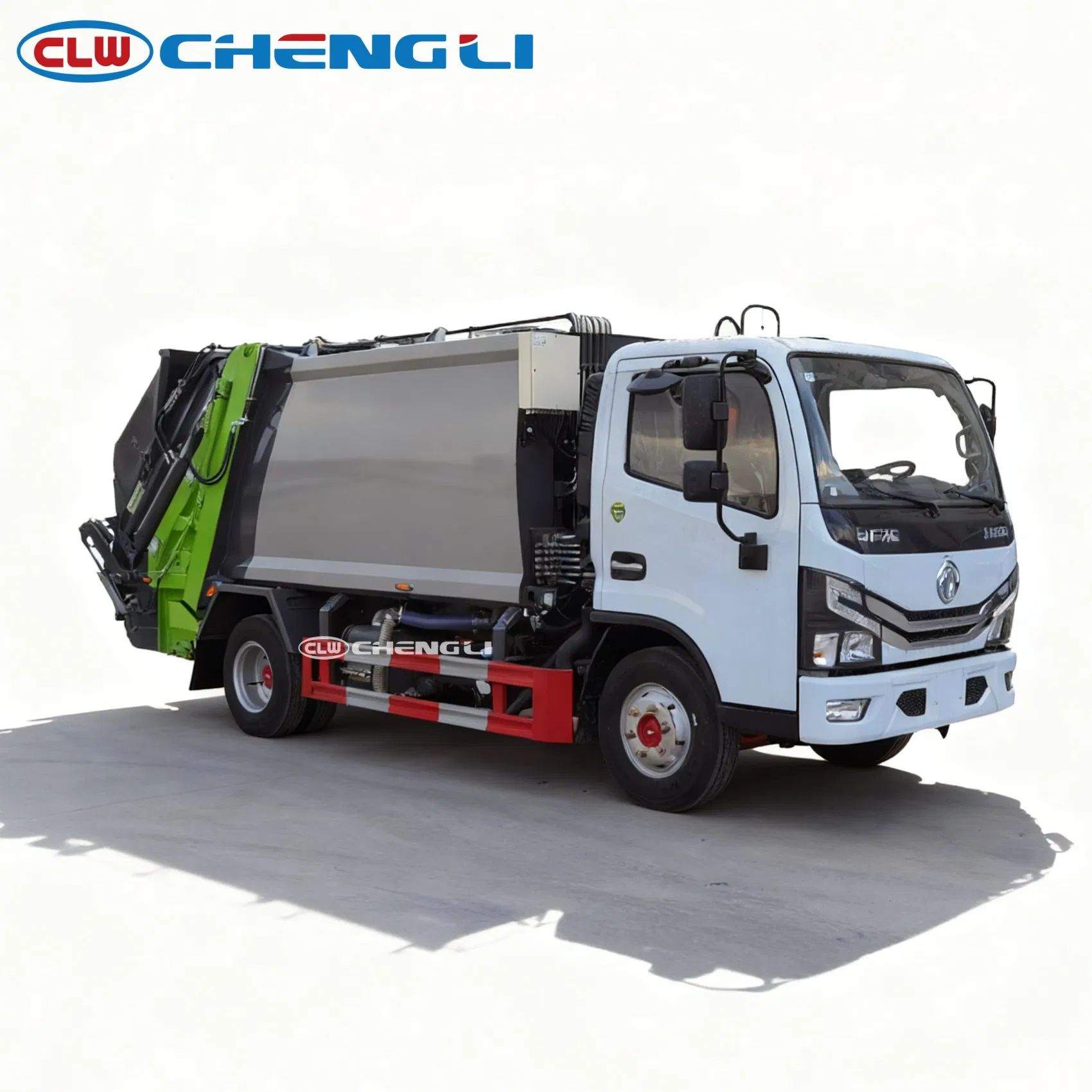 Facile à utiliser 4X2 Dongfeng D6 Camion compacteur à benne triangulaire avec 6000L grand réservoir de capacité pictures & photos