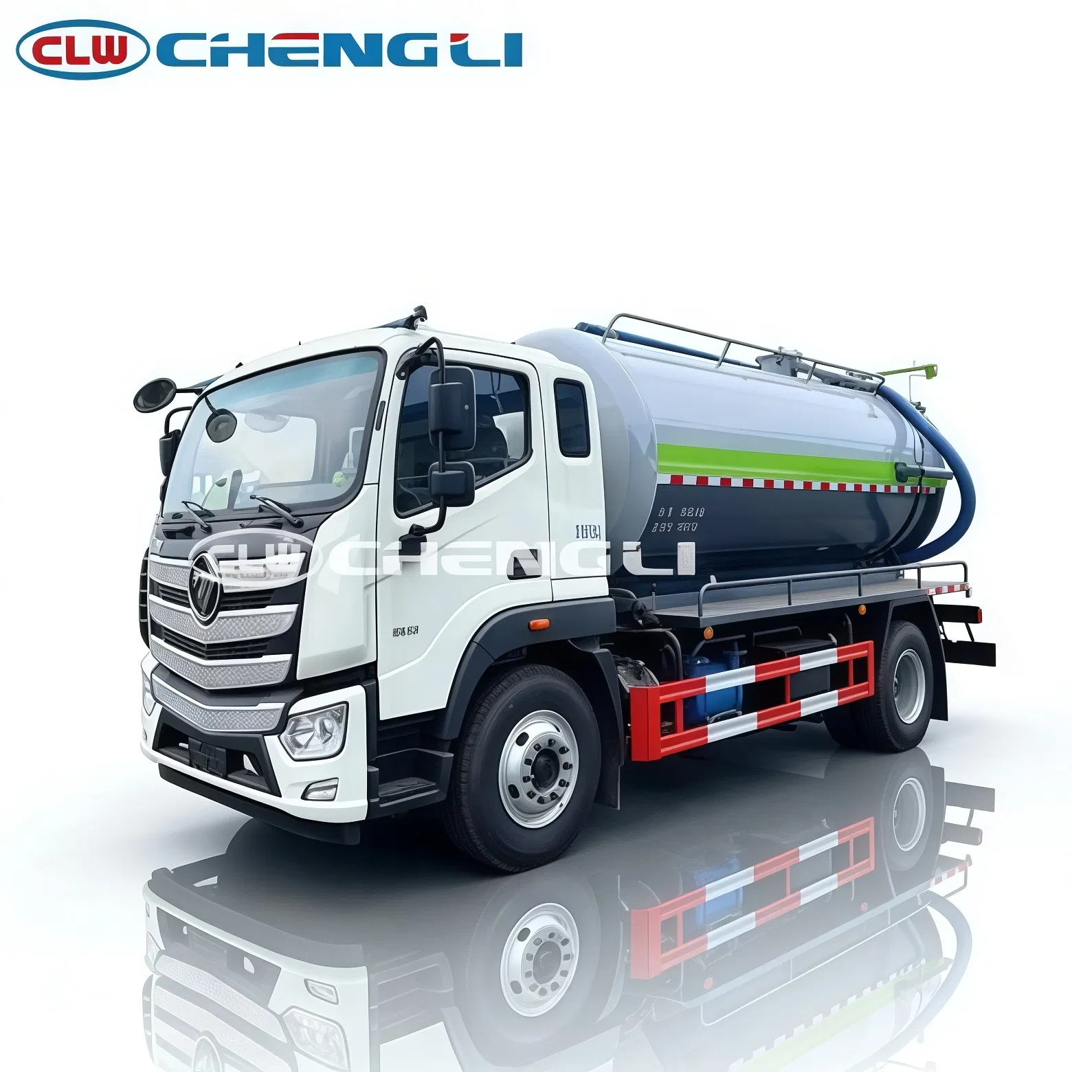 14cbm Camion de vidange Foton 4X2 Camion-citerne à vide 18ton Camion de fosse septique avec levage hydraulique pour projets municipaux pictures & photos