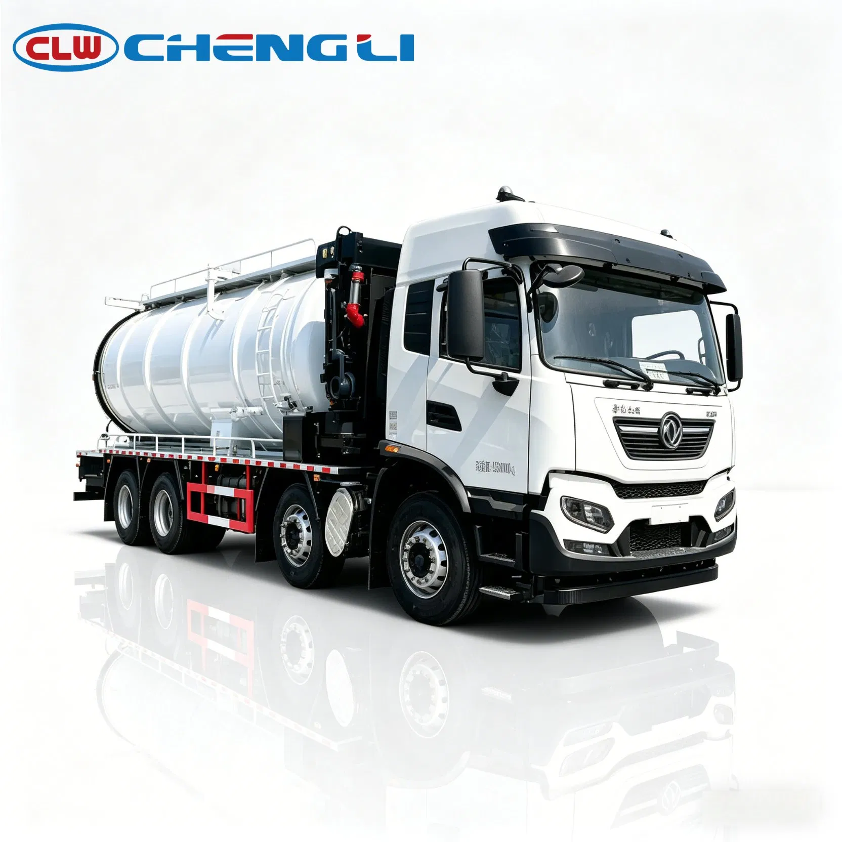 Camion hydrocureur aspirateur Dongfeng 8×4 · 18 + 10 m³