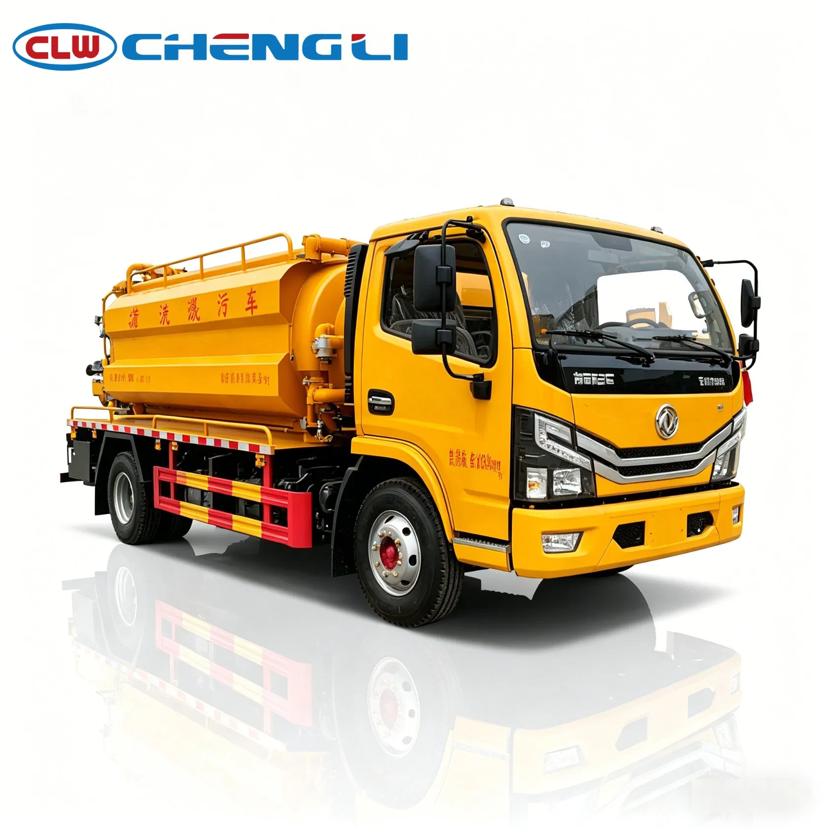 Camion de vidange à haute pression Dongfeng Small Duolika 6m³ pour Basement4X2 pictures & photos